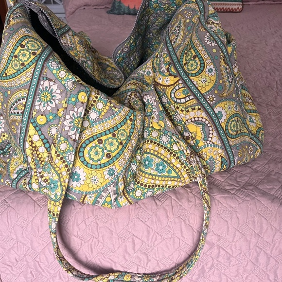 Very Bradley Weekender Duffle in Lemon Parfait - Picture 2 of 3